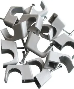 Kabelclip Rond 10-14 Mm Grijs, 100 Stuks