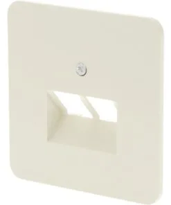 PEHA Afdekplaat ISDN 2x 8-polig Crème