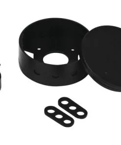 Kabeldoos Met Ophangoog En Trekontlasting Zwart