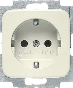BUSCH-JAEGER SI Inbouw Wandcontactdoos (wcd) RA 1-voudig Crème