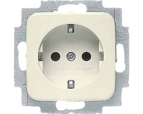 BUSCH-JAEGER SI Inbouw Wandcontactdoos (wcd) RA 1-voudig Crème 1 BUSCH-JAEGER SI Inbouw Wandcontactdoos (wcd) RA 1-voudig Crème