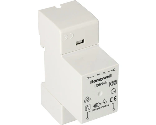 HONEYWELL Beltransformator E3554N 8V 2A 1 HONEYWELL Beltransformator E3554N 8V 2A