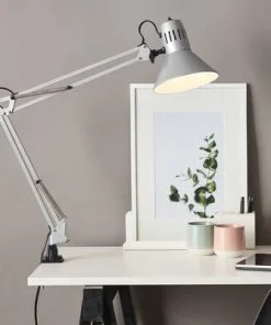 BRILLIANT Bureaulamp Hobby Zilver