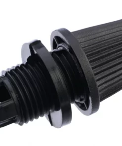 Klemnippel M10x1 Zwart