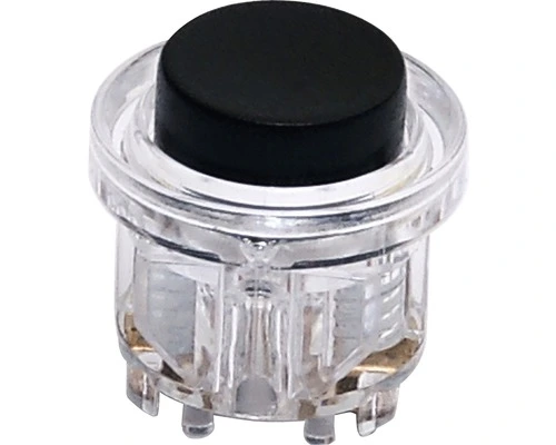 FRIEDLAND Beldrukker Transparant-zwart D117 1 FRIEDLAND Beldrukker Transparant-zwart D117