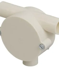 Attema Opbouw T-treklasdoos Achterinvoer Met Deksel 5/8"