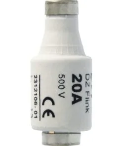 ETI Zekering Snel 20A, 5 Stuks