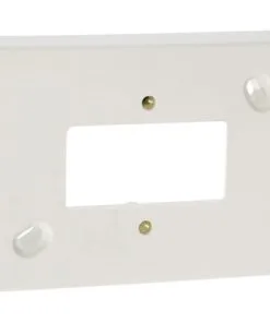 ATTEMA K25/P25 Montageplaat 2-voudig Wit