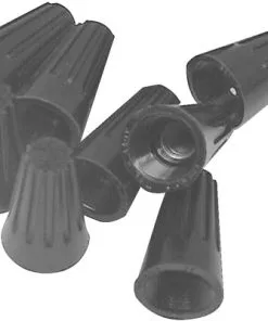 Lasdoppen 0,34-6 Mm² Zwart, 10 Stuks