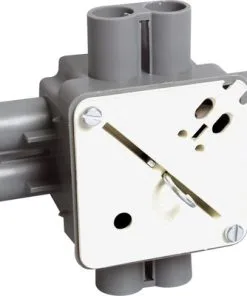 ATTEMA Centraaldoos 1014 Ongelijk Met Deksel 16 Mm Grijs