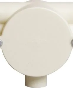 Attema Opbouw T-treklasdoos Buisinvoer 2 X Links / 2 X Rechts 5/8"