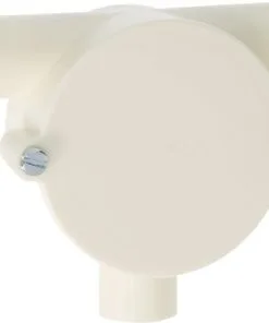 Attema Opbouw T-lasdoos Buisdoorvoer 1 X Links / 1x Rechts 5/8 "