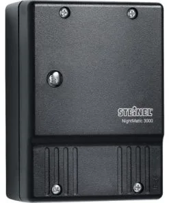 STEINEL Schemerschakelaar NightMatic 3000 Vario Zwart