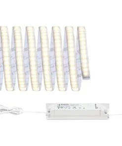 PAULMANN MaxLED 1000 LED-strip Basisset Warmwit 300 Cm Zilver Gecoat