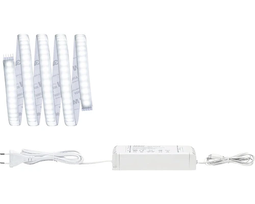 PAULMANN MaxLED 1000 LED-strip Basisset Daglichtwit 150 Cm Zilver Gecoat 1 PAULMANN MaxLED 1000 LED-strip Basisset Daglichtwit 150 Cm Zilver Gecoat