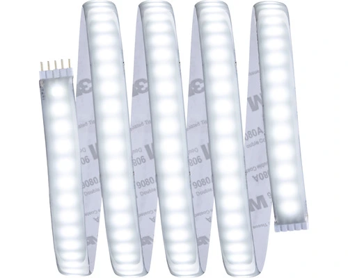 PAULMANN MaxLED 1000 LED-strip Basisset Daglichtwit 150 Cm Zilver Gecoat 2 PAULMANN MaxLED 1000 LED-strip Basisset Daglichtwit 150 Cm Zilver Gecoat - Afbeelding 2