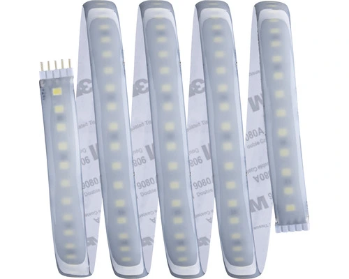 PAULMANN MaxLED 1000 LED-strip Basisset Daglichtwit 150 Cm Zilver Gecoat 3 PAULMANN MaxLED 1000 LED-strip Basisset Daglichtwit 150 Cm Zilver Gecoat - Afbeelding 3