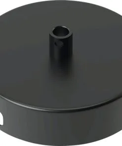 CALEX Plafondplaat Ø100 Mm 1-gat Mat Zwart