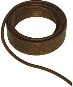 CALEX Textielsnoer 2x0,75 Mm² Bruin 1,5 M