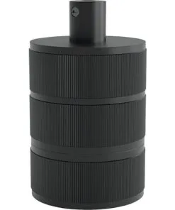 CALEX Fitting E27 Alu Mat Zwart