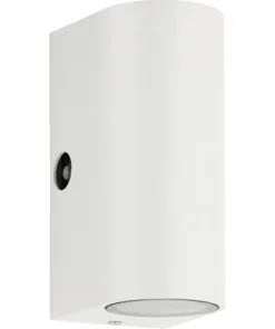 TELEFUNKEN LED Buitenlamp Carpi Met Schemersensor Wit