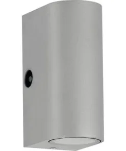 TELEFUNKEN LED Buitenlamp Carpi Met Schemersensor Zilver