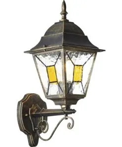 LALUMI Buitenlamp Janel Zwart-goud -Binnenverlichting Verkoopwinkel DV 8 4676162 02 4c DE 20190529144700