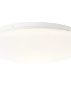 LALUMI Plafonniere Farly Ø 28 Cm Wit