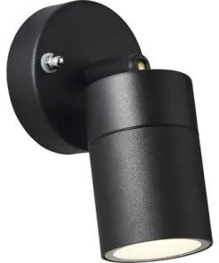 LALUMI Buitenlamp Jandy Zwenkbaar Zwart