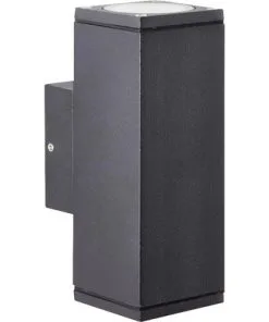 LALUMI Buitenlamp Hally Zwart (naar Boven En Onderen Schijnend) -Binnenverlichting Verkoopwinkel DV 8 4676209 02 4c DE 20190614082445