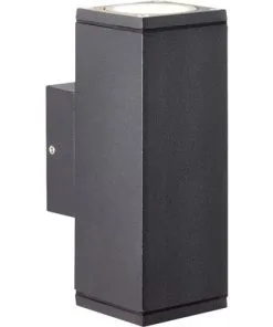 LALUMI Buitenlamp Hally Zwart (naar Boven En Onderen Schijnend) -Binnenverlichting Verkoopwinkel DV 8 4676209 03 4c DE 20190614082549