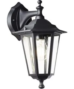 LALUMI Buitenlamp Carleen Hangend Zwart