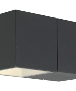 AEG LED Buitenlamp Daveen 1-lichts Antraciet