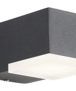 AEG LED Buitenlamp Amity Antraciet-wit (naar Onder Schijnend)