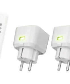 KLIKAANKLIKUIT® Stopcontactdimmerset ACC2-250R Wit