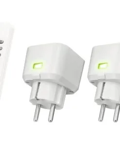 KLIKAANKLIKUIT® Stopcontactschakelaarset ACC2-3500R Wit