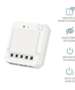 KLIKAANKLIKUIT® Inbouwschakelaar ACM-2300-HC 7 KLIKAANKLIKUIT® Inbouwschakelaar ACM-2300-HC -Binnenverlichting Verkoopwinkel DV 8 4679967 01 4c NL 20190321191757