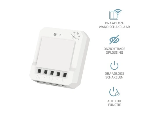 KLIKAANKLIKUIT® Inbouwschakelaar ACM-2300-HC 3 KLIKAANKLIKUIT® Inbouwschakelaar ACM-2300-HC - Afbeelding 3