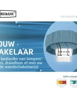 KLIKAANKLIKUIT® Inbouwschakelaar ACM-2300-HC 9 KLIKAANKLIKUIT® Inbouwschakelaar ACM-2300-HC -Binnenverlichting Verkoopwinkel DV 8 4679967 04 4c NL 20190321194651