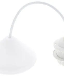 Snoerpendel Met Fitting E27 Wit