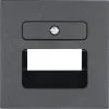 KOPP Athenis 55 Afdekplaat UAE/ISDN Antraciet
