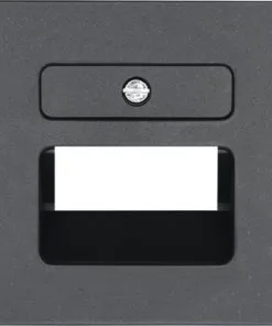 KOPP Athenis 55 Afdekplaat UAE/ISDN Antraciet