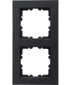 KOPP Athenis 55 Afdekraam 2-voudig Antraciet