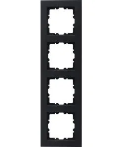 KOPP Athenis 55 Afdekraam 4-voudig Antraciet