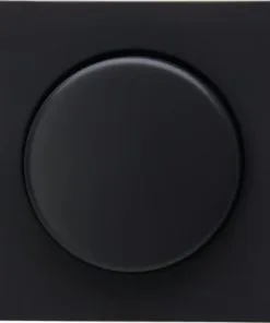 KOPP Athenis 55 Afdekplaat Voor Druk-wisseldimmer Antraciet