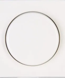 KOPP Athenis 55 Afdekplaat Voor Druk-wisseldimmer Wit