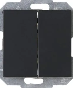 KOPP Athenis 55 Wissel/wisselschakelaar Antraciet