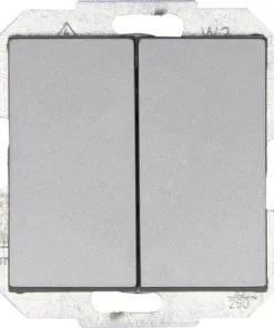 KOPP Athenis 55 Wissel/wisselschakelaar Staal