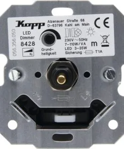 KOPP LED Dimmer Druk/wissel 3-35W