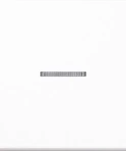 JUNG A500 Bedieningswipper Met Lens Alpine Wit A 590 KO5 WW